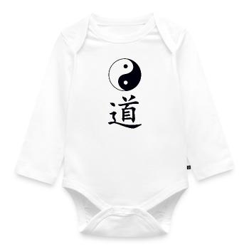 tao dao - Organic Longsleeve Baby Bodysuit - white - Front