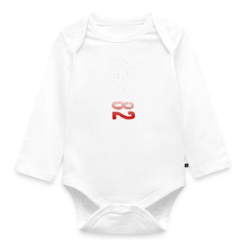 LIMITED EDITION 1982 - Body Bébé bio manches longues - blanc - Devant