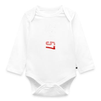 LIMITED EDITION 1957 - Body Bébé bio manches longues - blanc - Devant