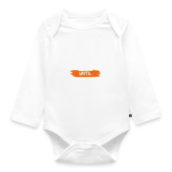Chef étoilé cuisine cuisine drive ambition - Body Bébé bio manches longues - blanc - Devant