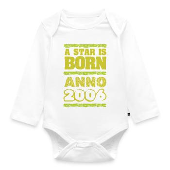 Award 2006 - Organic Longsleeve Baby Bodysuit - white - Front