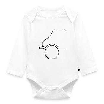 Universal Motor Device - Organic Longsleeve Baby Bodysuit - white - Front