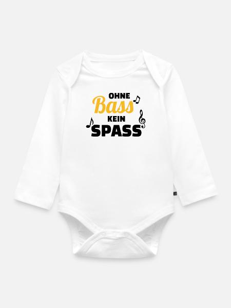 Chor - Baby Bio-Langarm-Body - Weiß