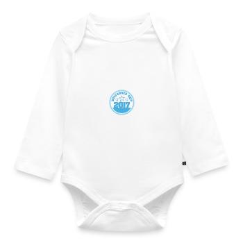 LKW 2017 - Baby Bio-Langarm-Body - Weiß - Vorne