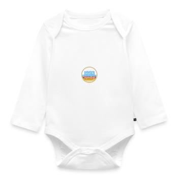 1993 - Baby Bio-Langarm-Body - Weiß - Vorne