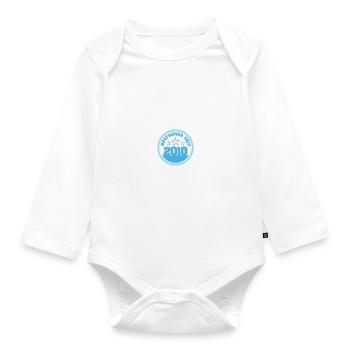 2010 - Baby Bio-Langarm-Body - Weiß - Vorne