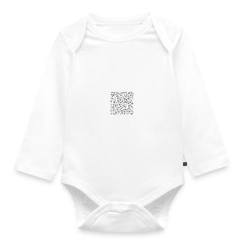 Flugzeuge Luftfahrt Motiv Geschenk Fliegerei - Baby Bio-Langarm-Body - Weiß - Vorne