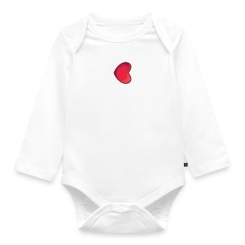 I love you my mom - Mother Day - Baby Bio-Langarm-Body - Weiß - Vorne