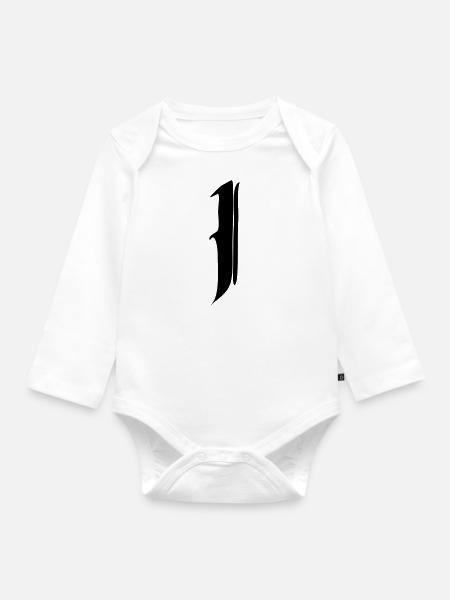 I - Baby Bio-Langarm-Body - Weiß