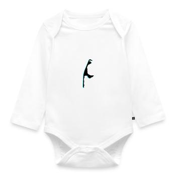 Sylt Silhouette - Baby Bio-Langarm-Body - Weiß - Vorne
