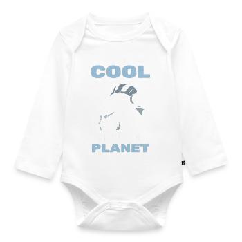 Astronaute Planet Ingénieurs aérospatiaux - Body Bébé bio manches longues - blanc - Devant