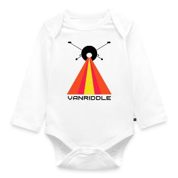 STATION - Organic Longsleeve Baby Bodysuit - white - Front