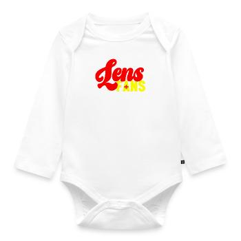 Lens Fans - Body Bébé bio manches longues - blanc - Devant