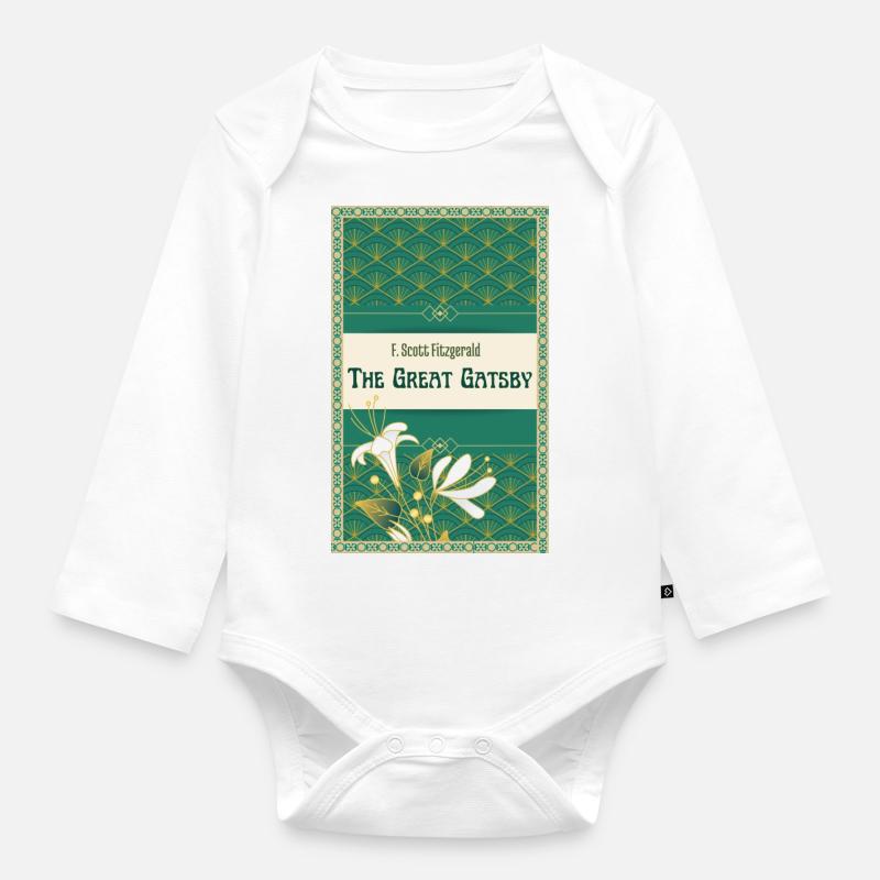 Fitzgeralds Der große Gatsby - Baby Bio-Langarm-Body - Weiß
