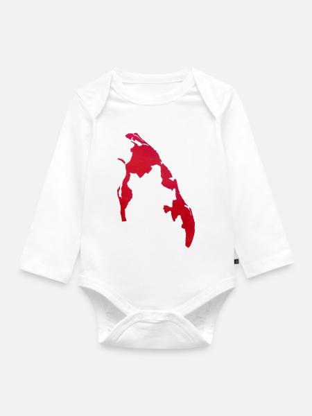Tamil Eelam - Baby Bio-Langarm-Body - Weiß