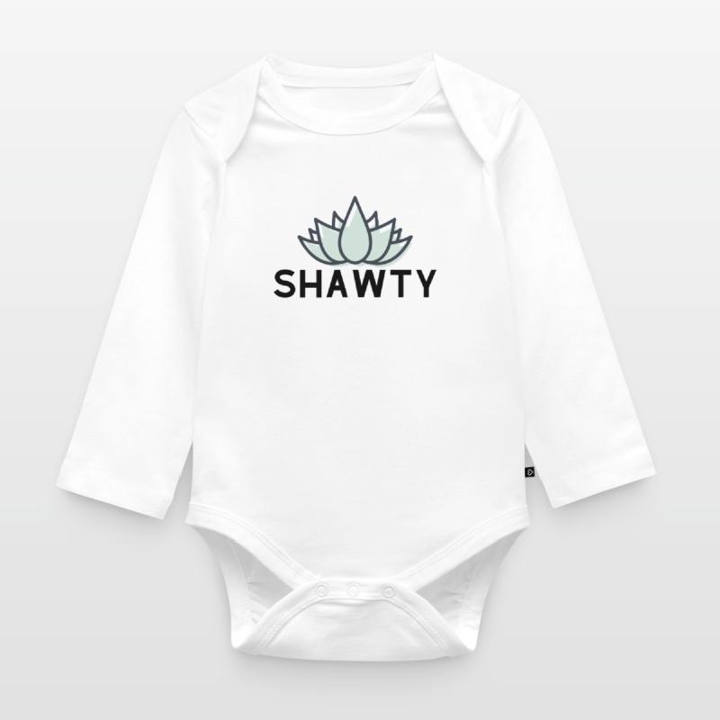 Shawty Designe idee Geschenk Baby Bio-Langarm-Body