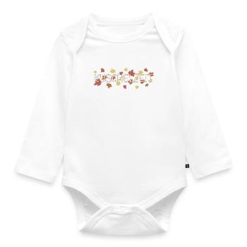 Kuscheln im Herbst und Winter Kuschelzeit - Baby Bio-Langarm-Body - Weiß - Vorne