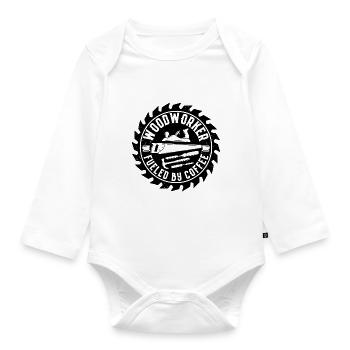 Tischler - Baby Bio-Langarm-Body - Weiß - Vorne