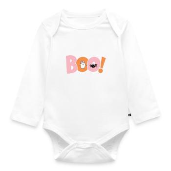 Fabboolous - Design d’Halloween mignon avec - Body Bébé bio manches longues - blanc - Devant