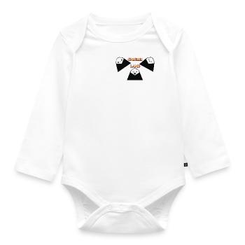 ONIGIRI LAND - Baby Bio-Langarm-Body - Weiß - Vorne