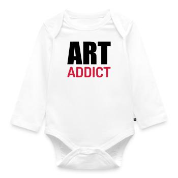 Artist / Art / Künstler / Artiste / Music / Kunst - Organic Longsleeve Baby Bodysuit - white - Front