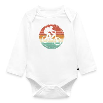 VTT VTT Retro Cadeau - Body Bébé bio manches longues - blanc - Devant