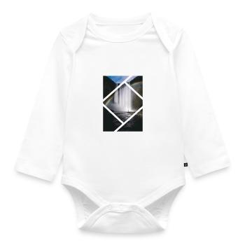 Fall Shape - Baby Bio-Langarm-Body - Weiß - Vorne