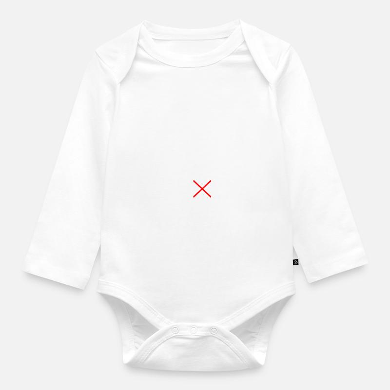 Bogen Pfeil Bogenschießen Bogenschütze Jäger - Baby Bio-Langarm-Body - Weiß