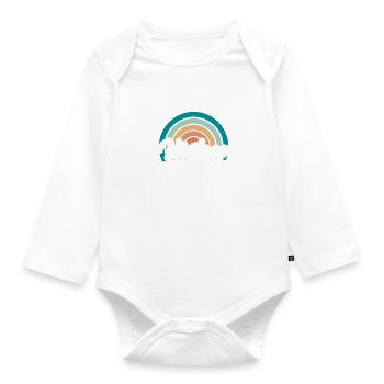 Vintage 1969 50th Birthday gift for women and men - Organic Longsleeve Baby Bodysuit - white - Front