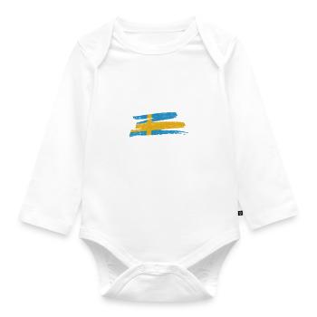 Stockholm - Organic Longsleeve Baby Bodysuit - white - Front