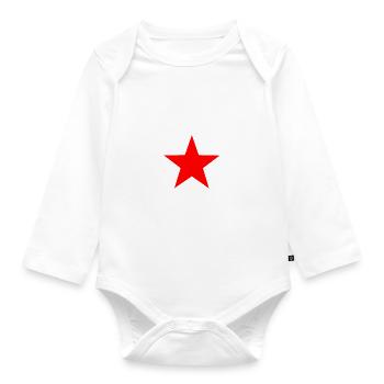 Antirassismus - Baby Bio-Langarm-Body - Weiß - Vorne