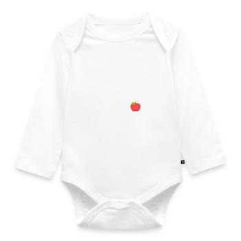 Physicien Cadeau physique Newton Nerd Science - Body Bébé bio manches longues - blanc - Devant