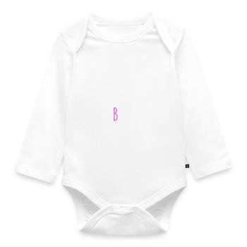 Call me Baby - Organic Longsleeve Baby Bodysuit - white - Front