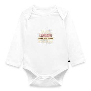 chirurg weil ich es kann - Baby Bio-Langarm-Body - Weiß - Vorne