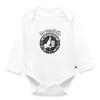 1A Qualität für Handwerker Legenden - Baby Bio-Langarm-Body - Weiß - Vorne