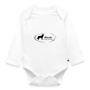 simply aussie - Baby Bio-Langarm-Body - Weiß - Vorne