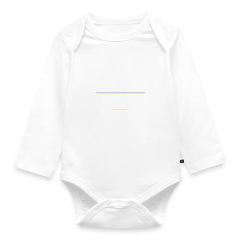 Antiautoritär - Baby Bio-Langarm-Body - Weiß - Vorne