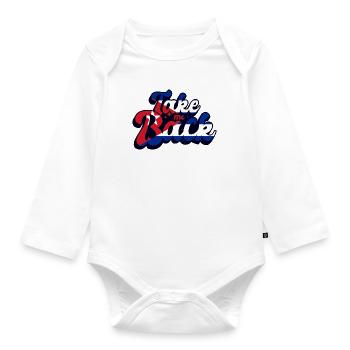 Cuba Flag Caribbean Holiday Cuba Travel Havana - Organic Longsleeve Baby Bodysuit - white - Front