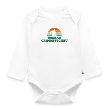 Crimmitschau, ma ville ! - Body Bébé bio manches longues - blanc - Devant