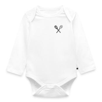 Cuillère de cuisson au four - Body Bébé bio manches longues - blanc - Devant