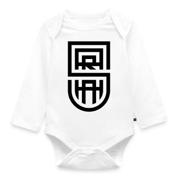 SARAH FULL - Organic Longsleeve Baby Bodysuit - white - Front