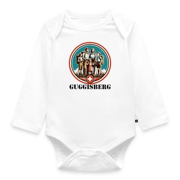 Guggisberg - Body Bébé bio manches longues - blanc - Devant
