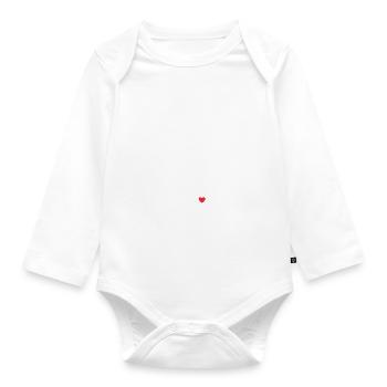 J’adore le trampoline - Body Bébé bio manches longues - blanc - Devant