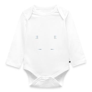 Climbing Crew - Organic Longsleeve Baby Bodysuit - white - Front