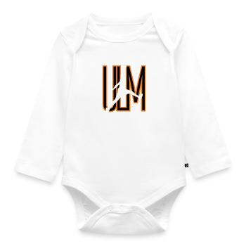 Ulm, meine Stadt! - Baby Bio-Langarm-Body - Weiß - Vorne