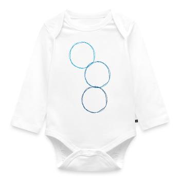 cadeau, bien-être émotionnel, idée présente, soutien - Body Bébé bio manches longues - blanc - Devant