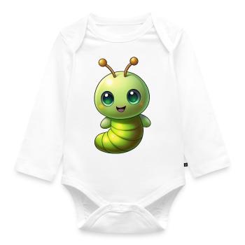 Firefly - Organic Longsleeve Baby Bodysuit - white - Front