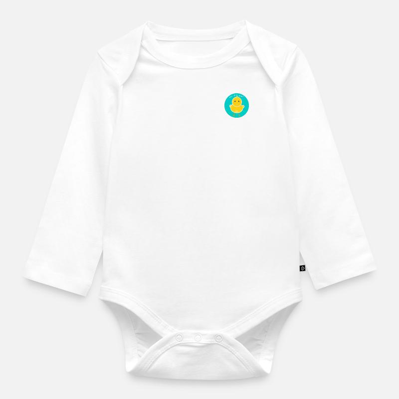 Mon piou piou ! - Body Bébé bio manches longues - blanc