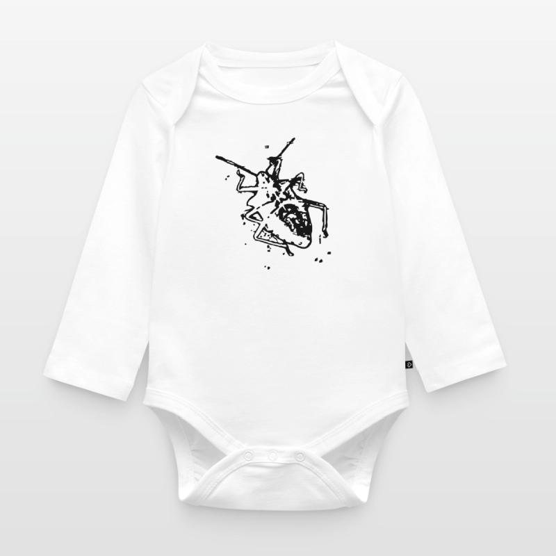 Dead Bug / Dead Bed Bug Wantz (1c) Body Bébé bio manches longues