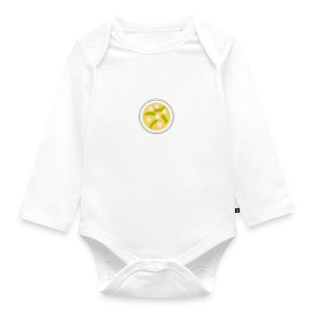 Japanese Food Chef Miso Soup Ramen Noodles - Organic Longsleeve Baby Bodysuit - white - Front